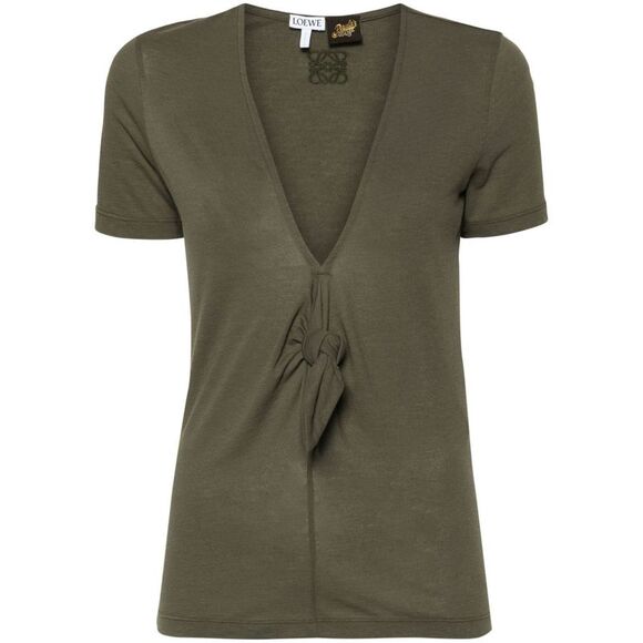 Loewe Paula's Ibiza Women Cotton Blend T-Shirt - Picture 3 of 7